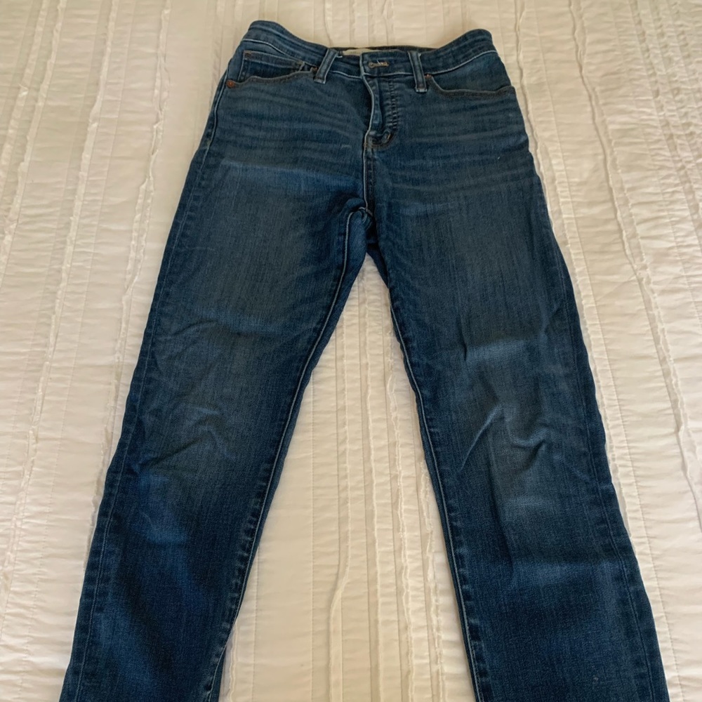Madewell curvy high rise skinny